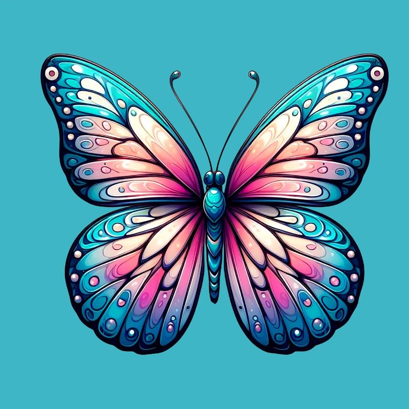 Papillon Magnifique - Élégance Envolée