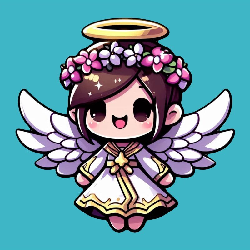 Éthéré Angelic Chibi - ange, mignon, adorable