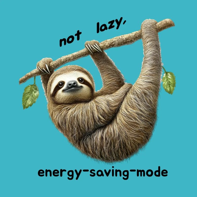 Lazy sloth,
