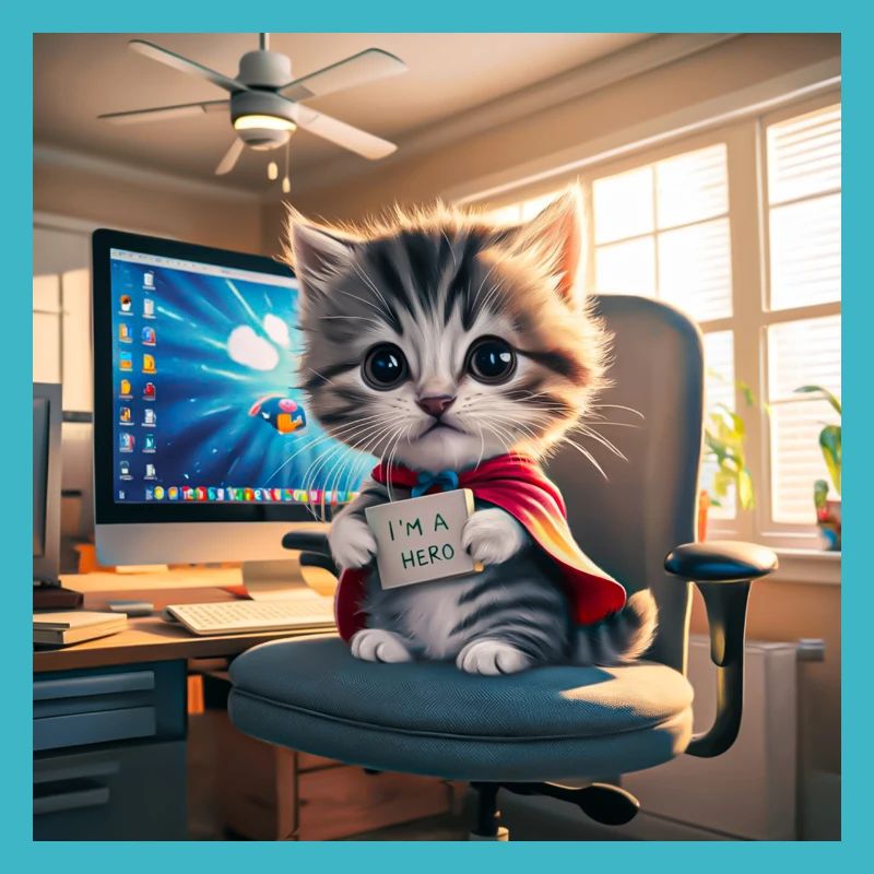 Héros chat