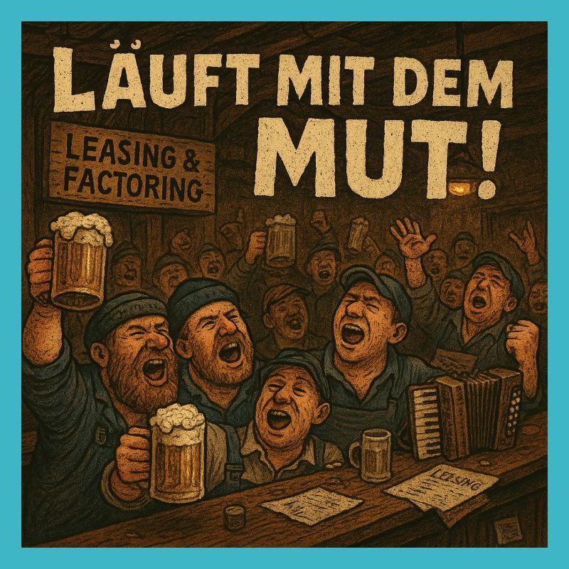 Leasing und Factoring läuft mit dem Mut!