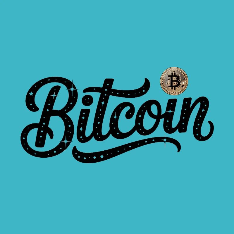 Bitcoin Logo - Crypto Coding Sticker