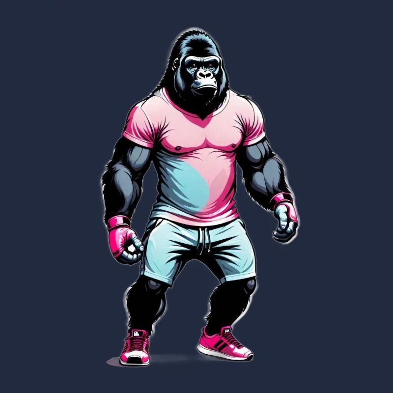 Boxe Boxeur Gorille
