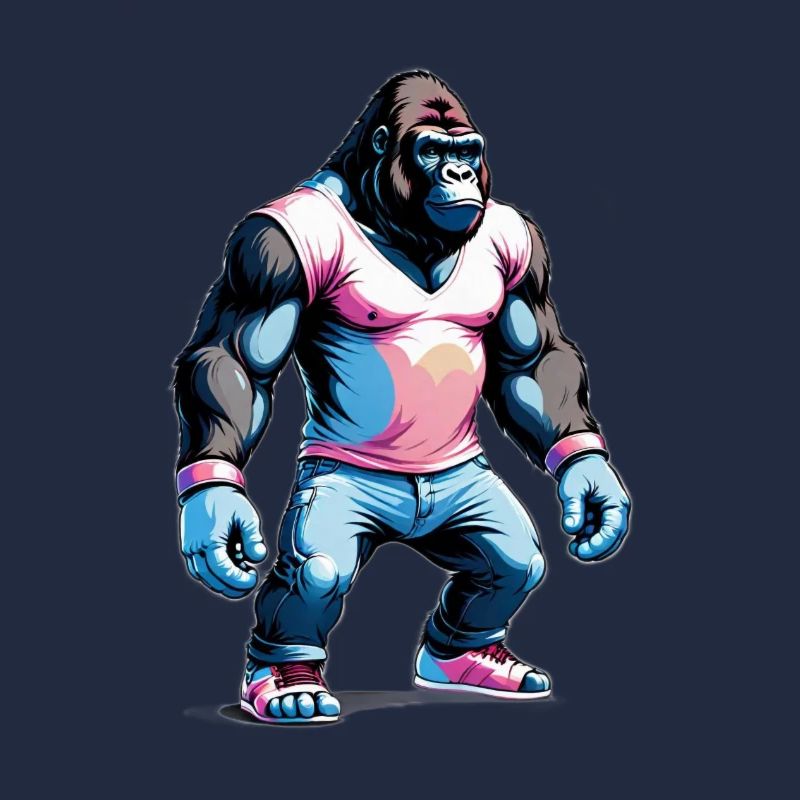 Boxe Boxeur Gorille