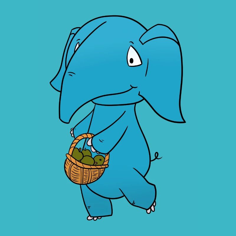 Elefant Apfel