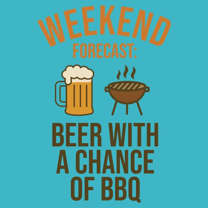 Vorhersage für das Wochenende: Bier und Barbecue