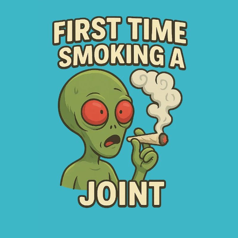 Alien First Joint Smoking