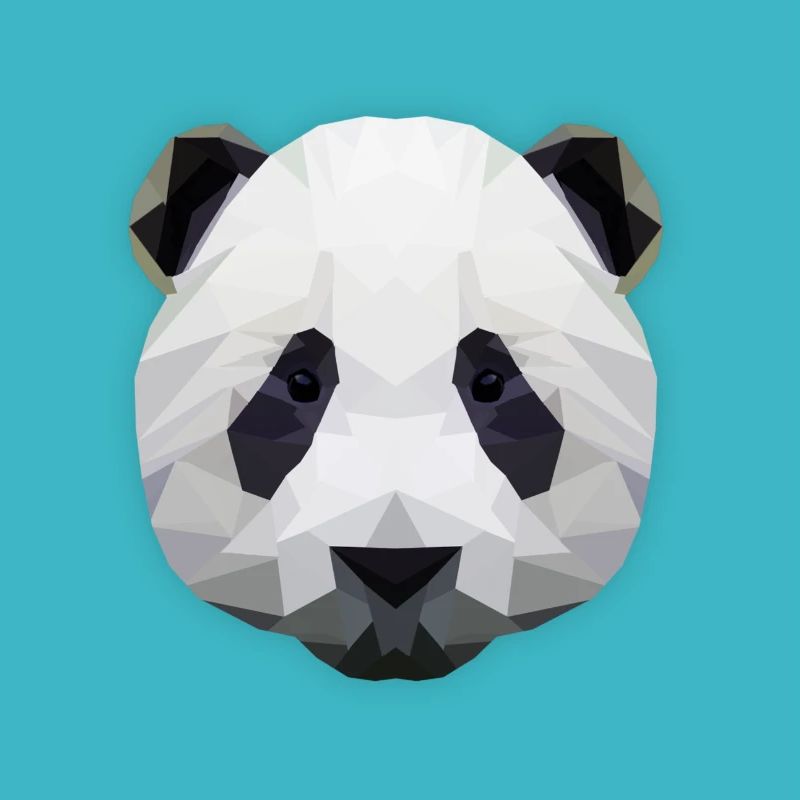 Low Poly Panda