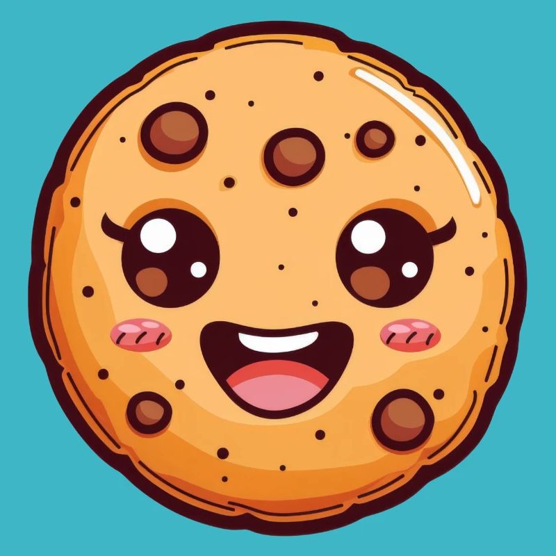 Süßer Cookie Cartoon