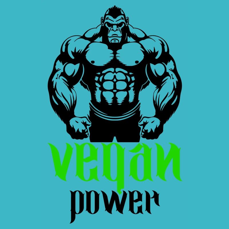 Gorilla Bodybuilder Végétalien