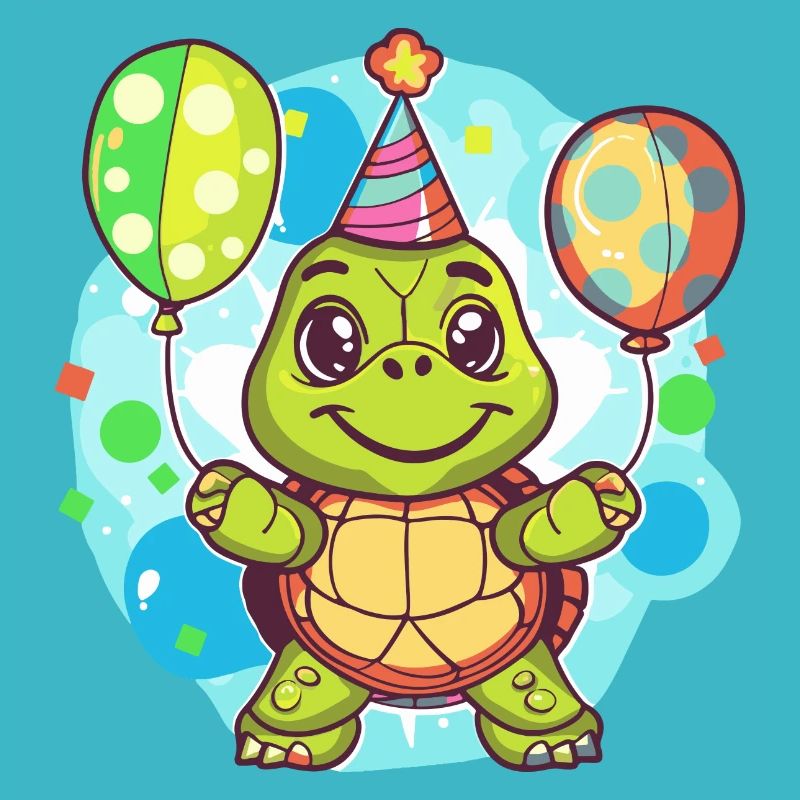 Turtle Birthday Comic