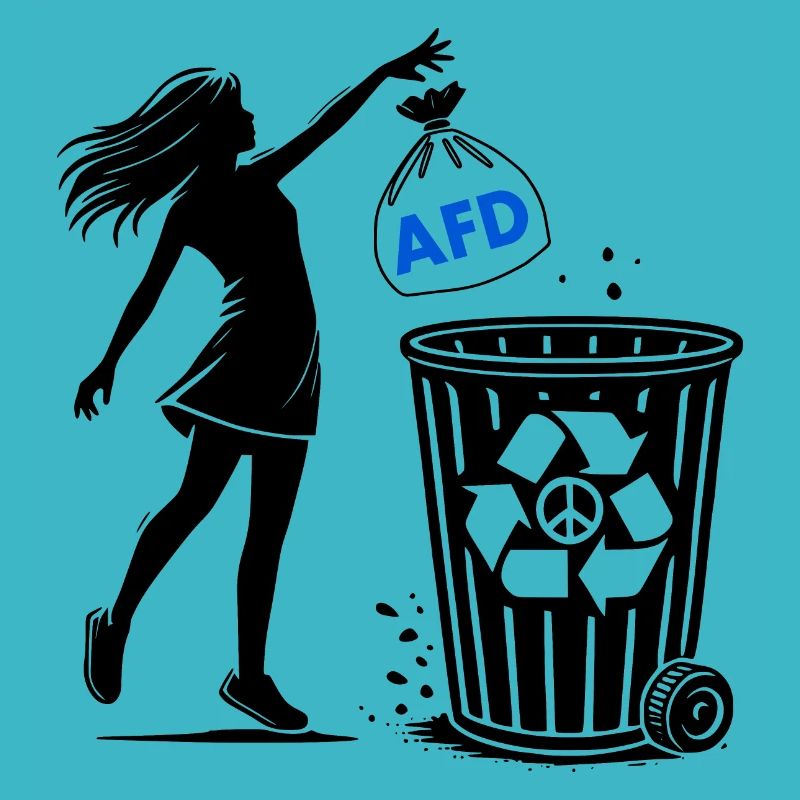 FCK AFD - Against the Right - keep your environment clean