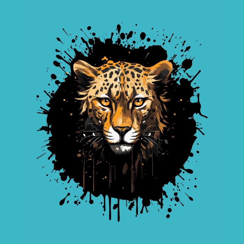 Portrait de guépard