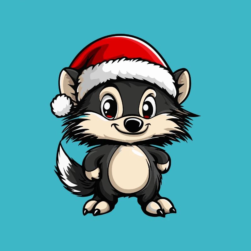 Hérisson Noël Mignon