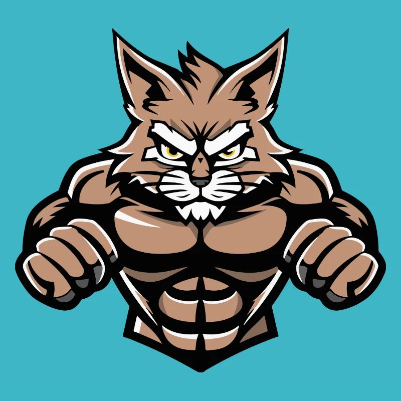 Musculation des muscles du chat