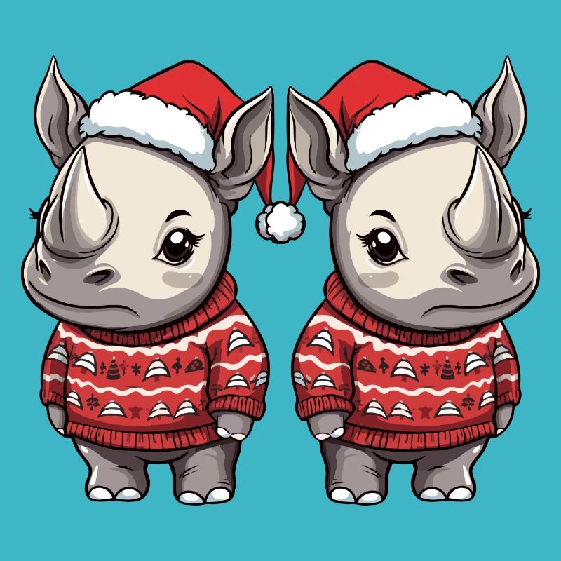 L’équipe de Noël de Rhino