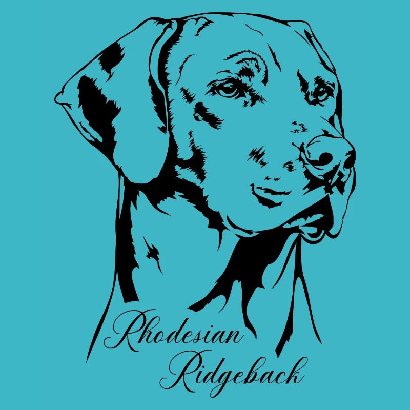 RHODESIAN RIDGEBACK RR Hundeportrait Wilsigns