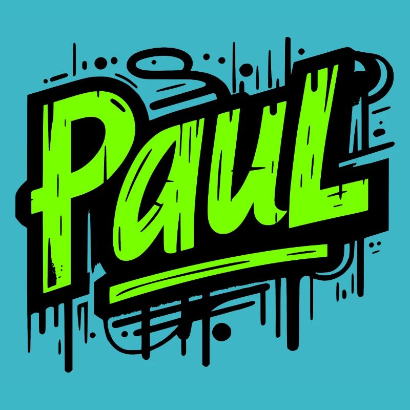Paul Name Vorname Graffiti