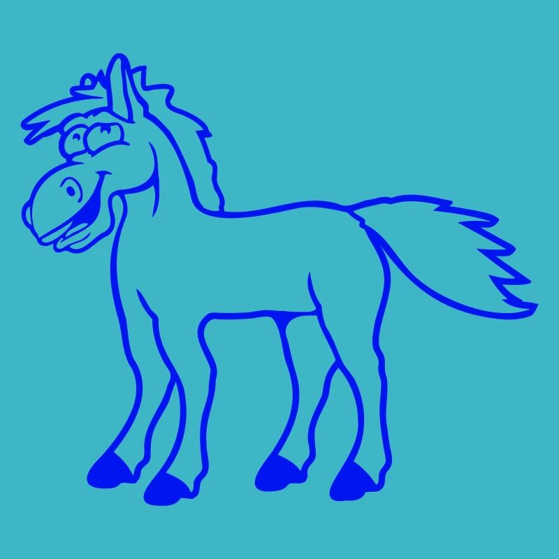 cheval rire drôle grimace idiot comique