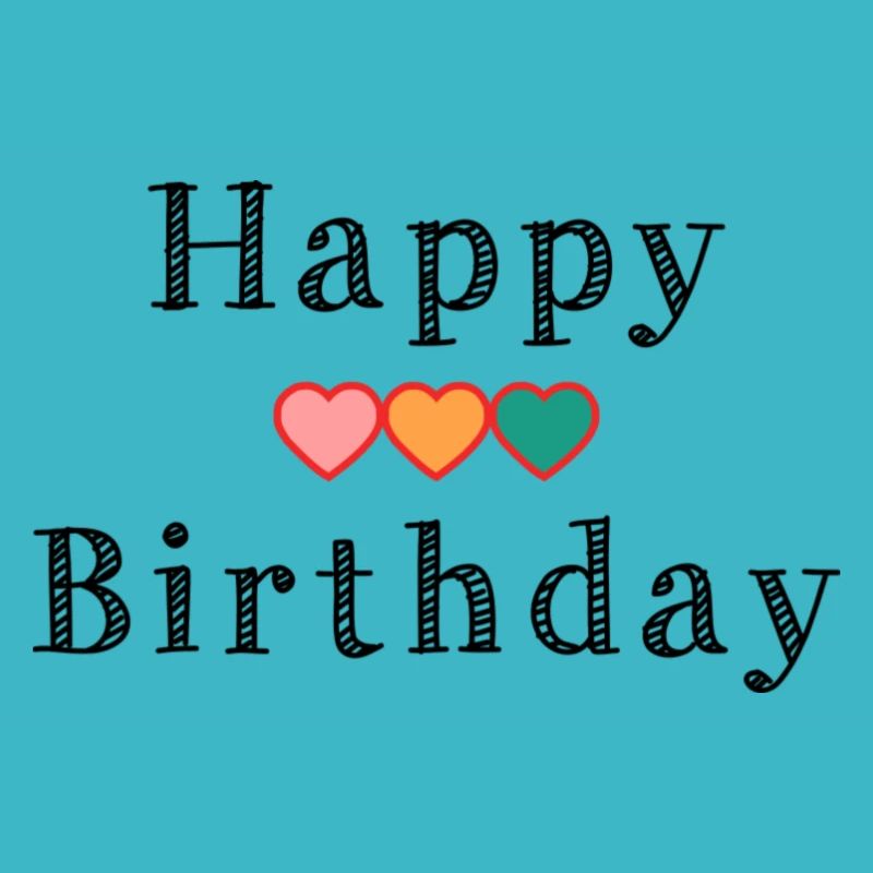 HAPPY BIRTHDAY