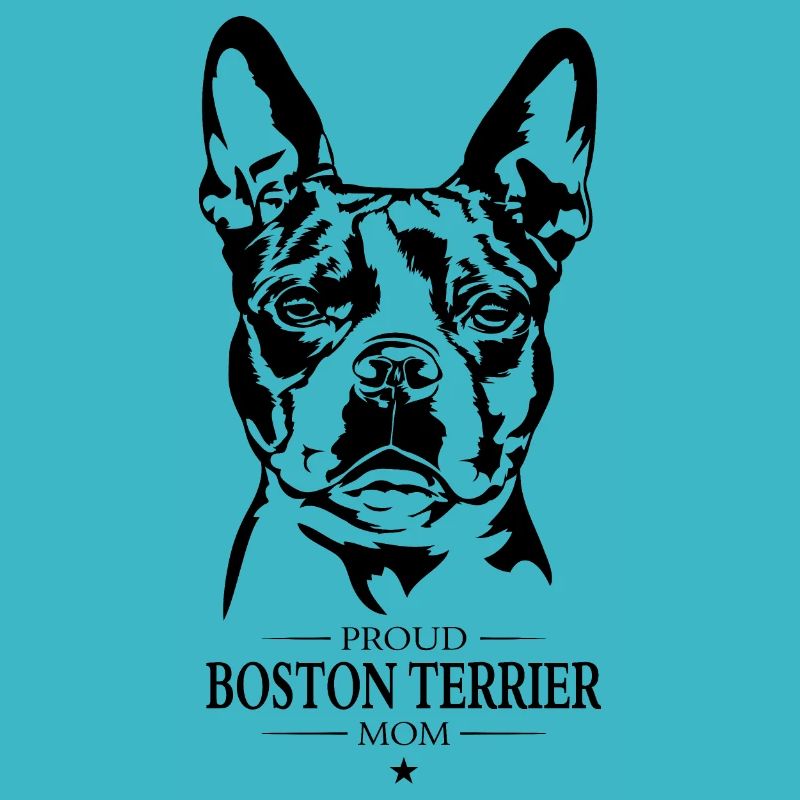 Boston Terrier Maman Chien Chien Wilsigns