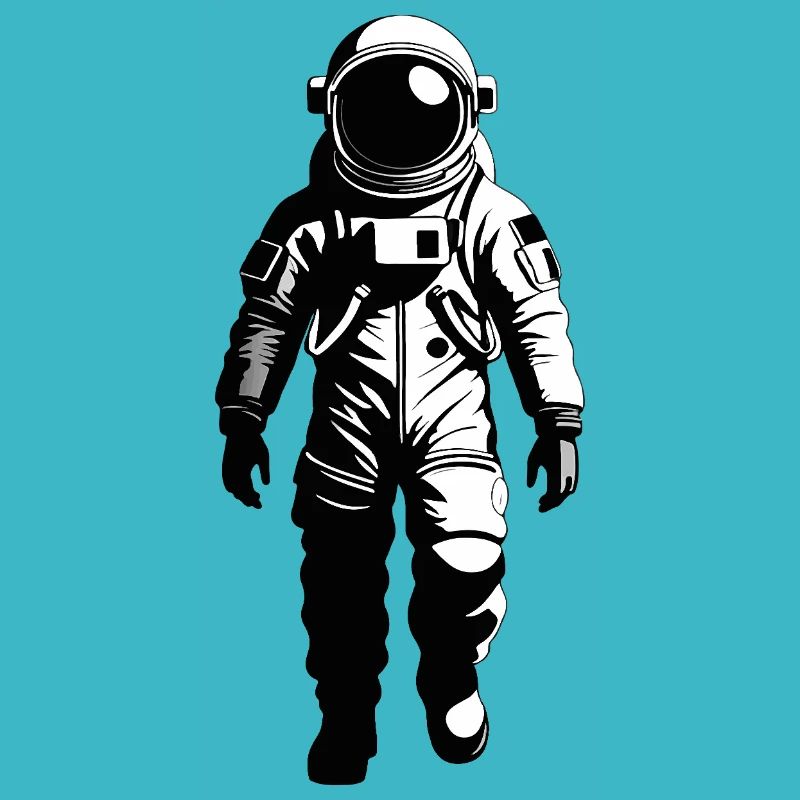 Astronaut - Beruf Design Sticker
