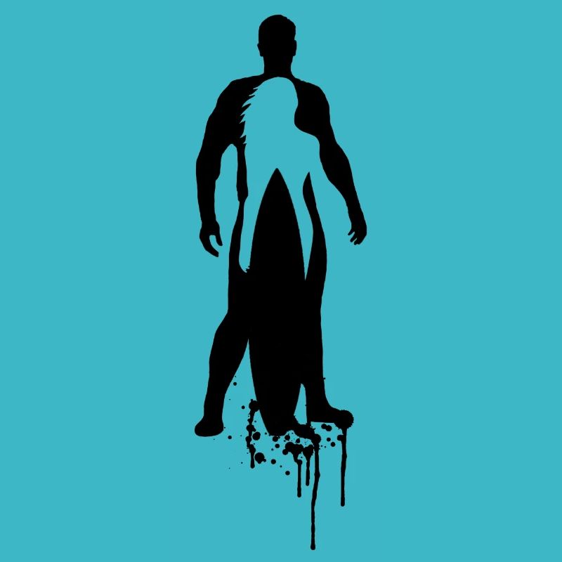 Silhouettes du surf