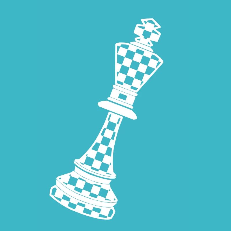 Roi d'échecs plaid