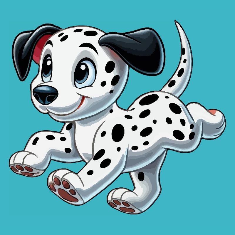 Chiot dalmatien