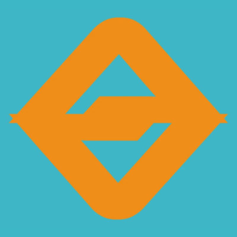 Cooles digitales Abzeichen-Emblem-Logo