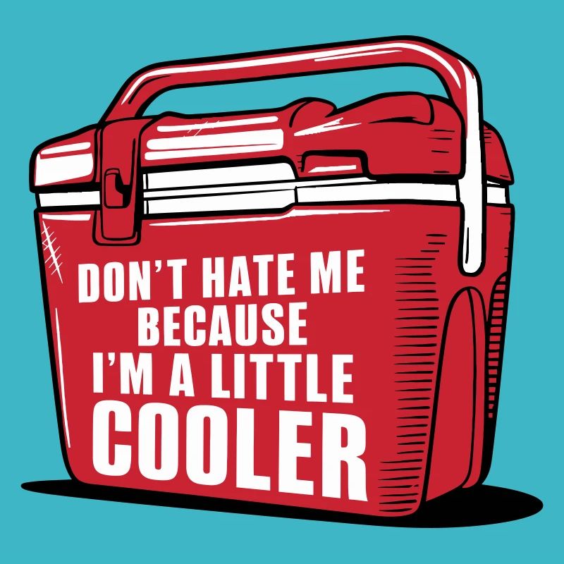 Cooler amusant Jeu de mots « Un peu plus cooler »