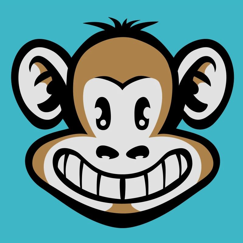 Cartoon monkey flex