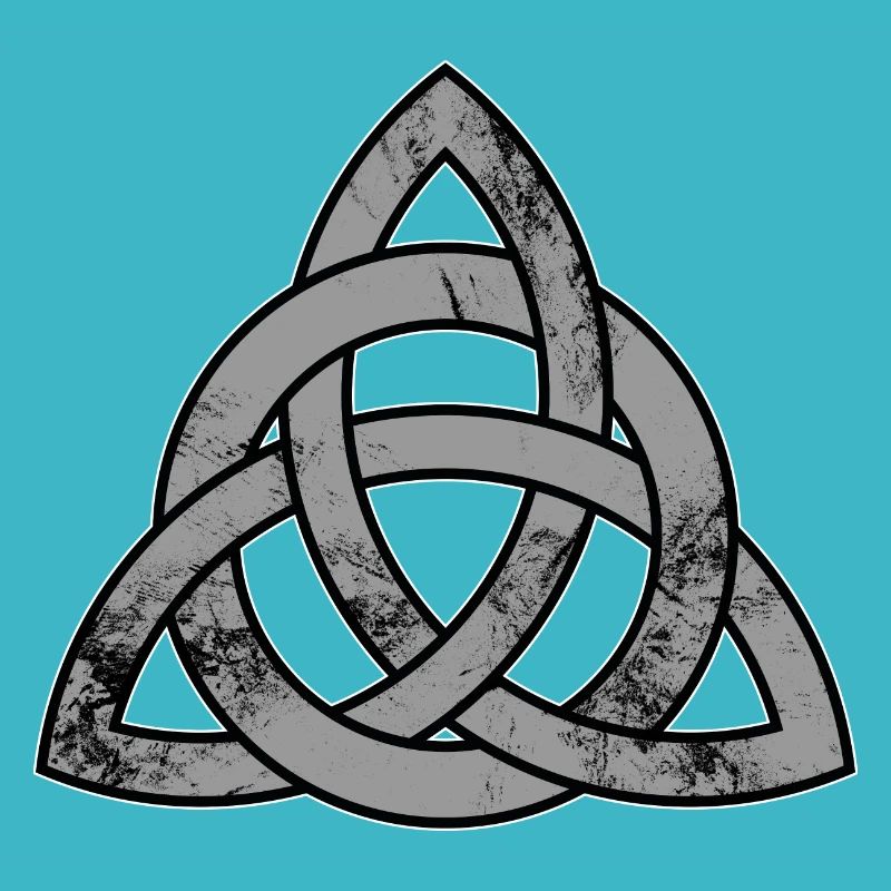 Triquetra knoten, keltisch, Wikinger
