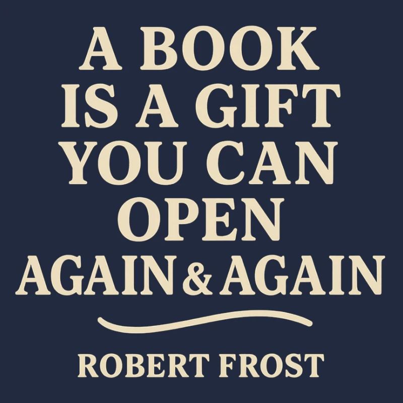 A book, a gift to open again