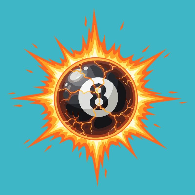 Fireball 8-Ball Explosion