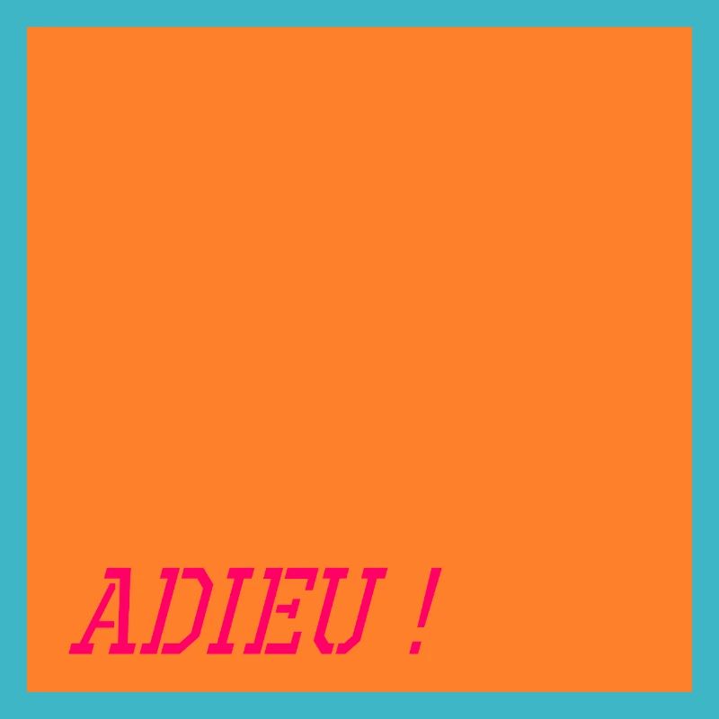 Mots d'adieu