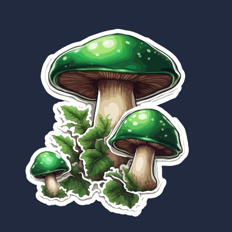 Mushroom / Mushroom / Meadow / Forest / Goa / Psy