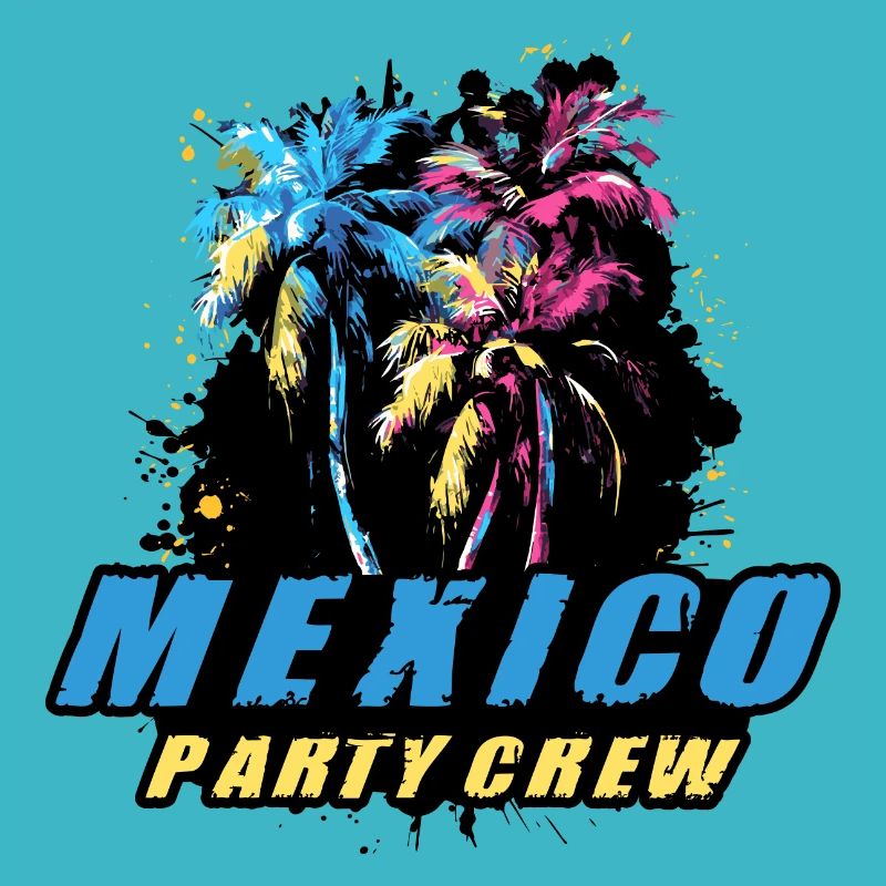 Mexique Party Crew Vacances Dire