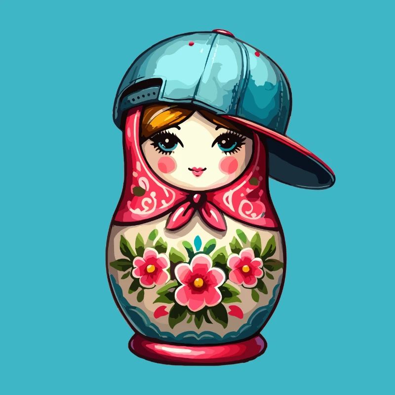 Matriochka Cool Cap Cadeau