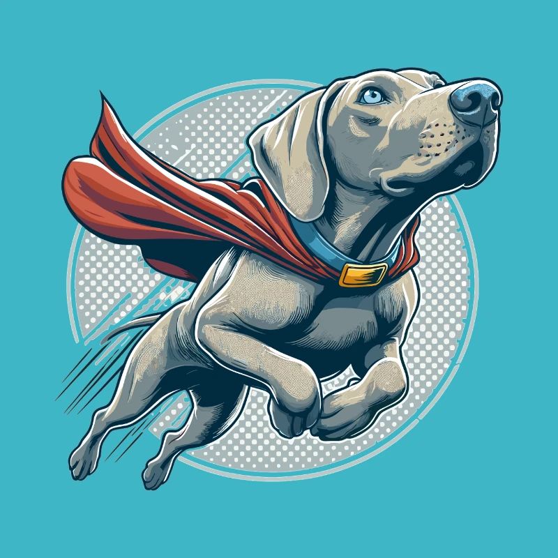 Great Dog Weimaraner Weimi Cape Gift