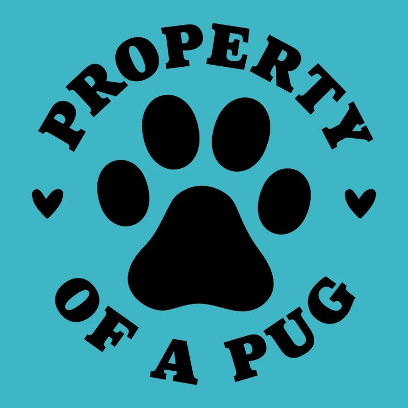 Eigentum eines Mops