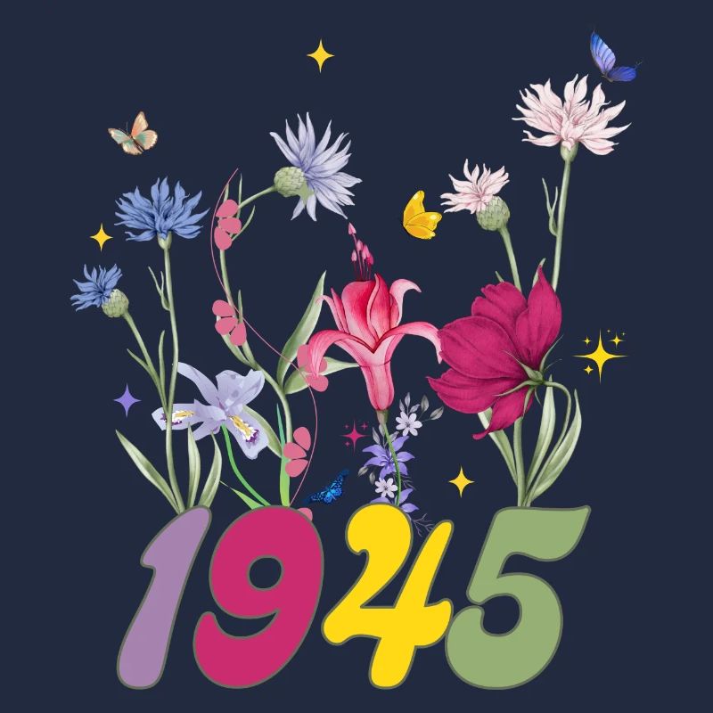 Année de naissance 1945 fleurs sauvages