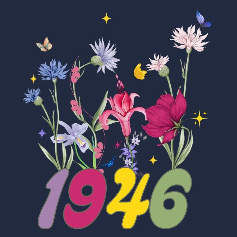 Année de naissance 1946 fleurs sauvages