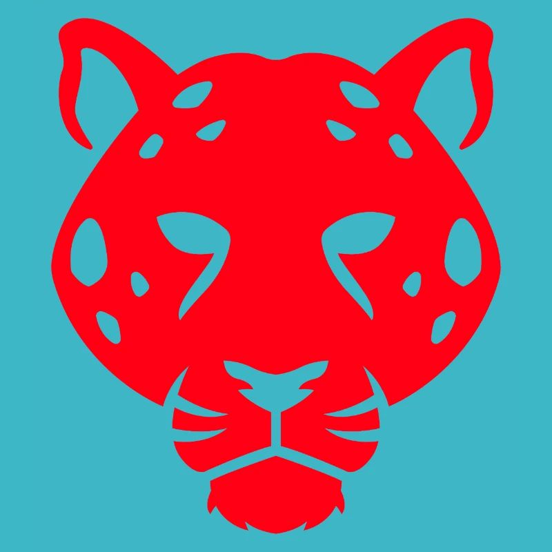 Panther Head Digitale Kunst