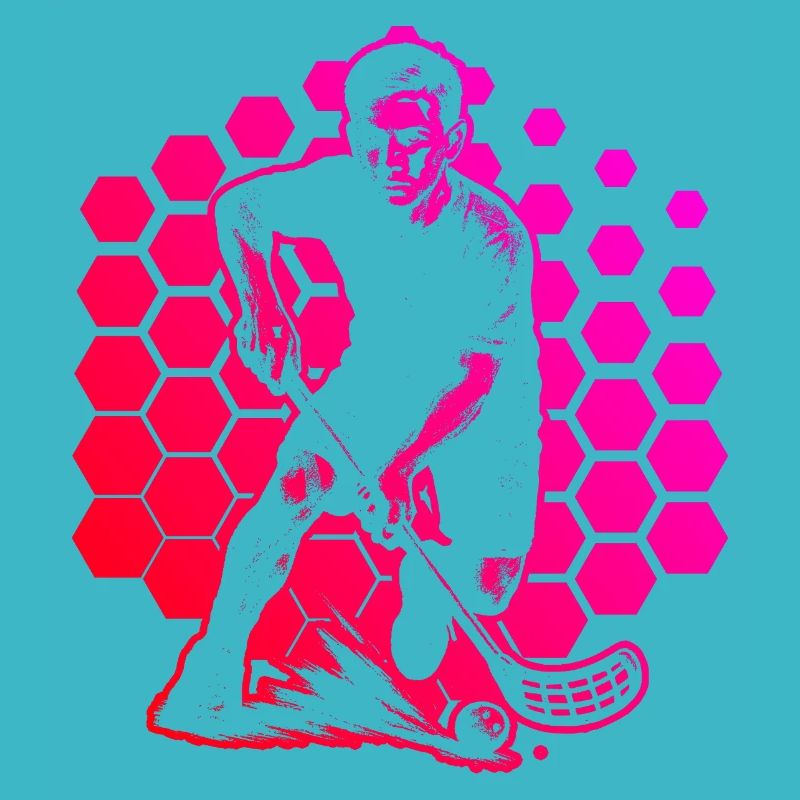 Conception compacte de floorball pour floorball