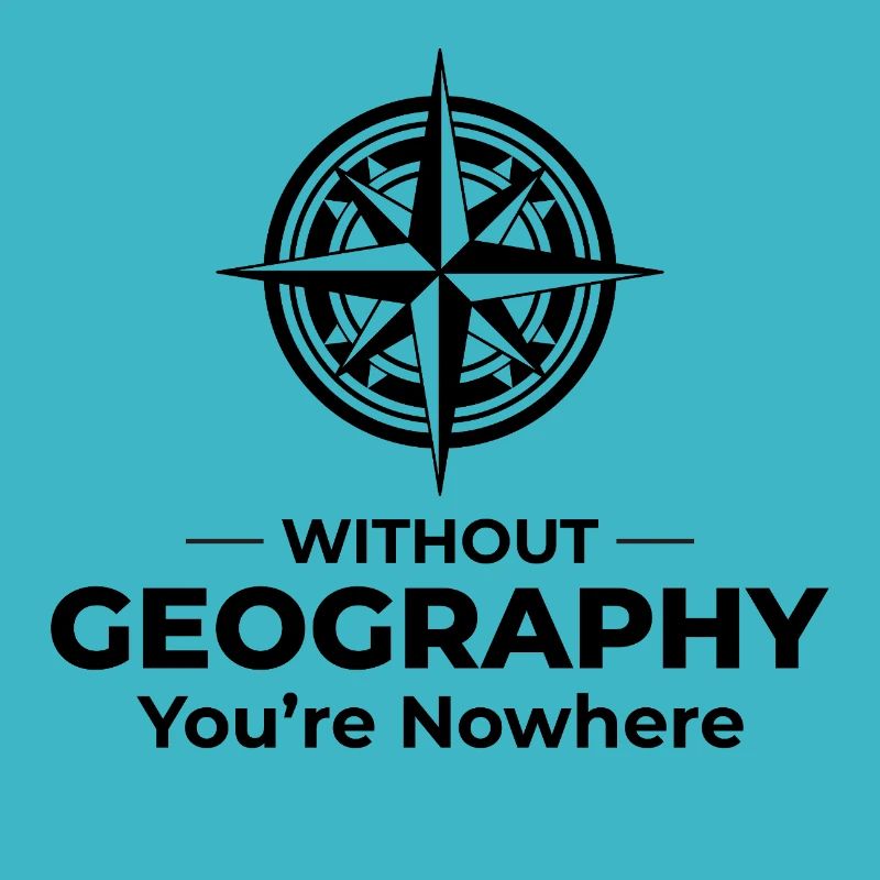 Géographie Boussole Nowhere SIG spatial