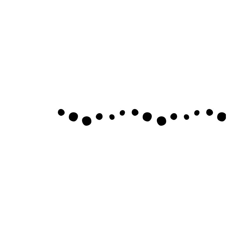 Ligne des points