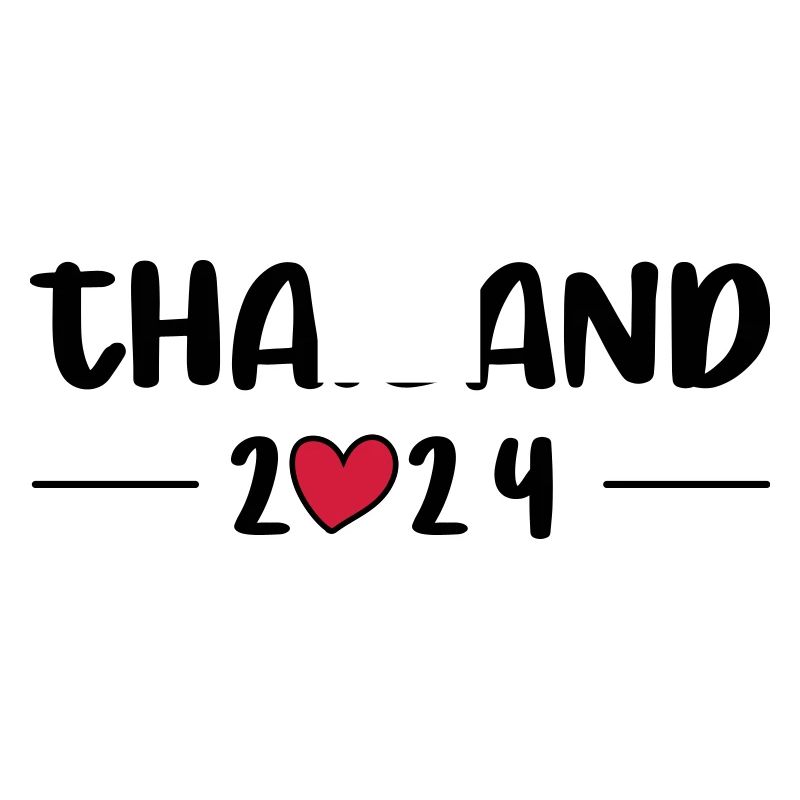 Thailand 2024 Herz Reise