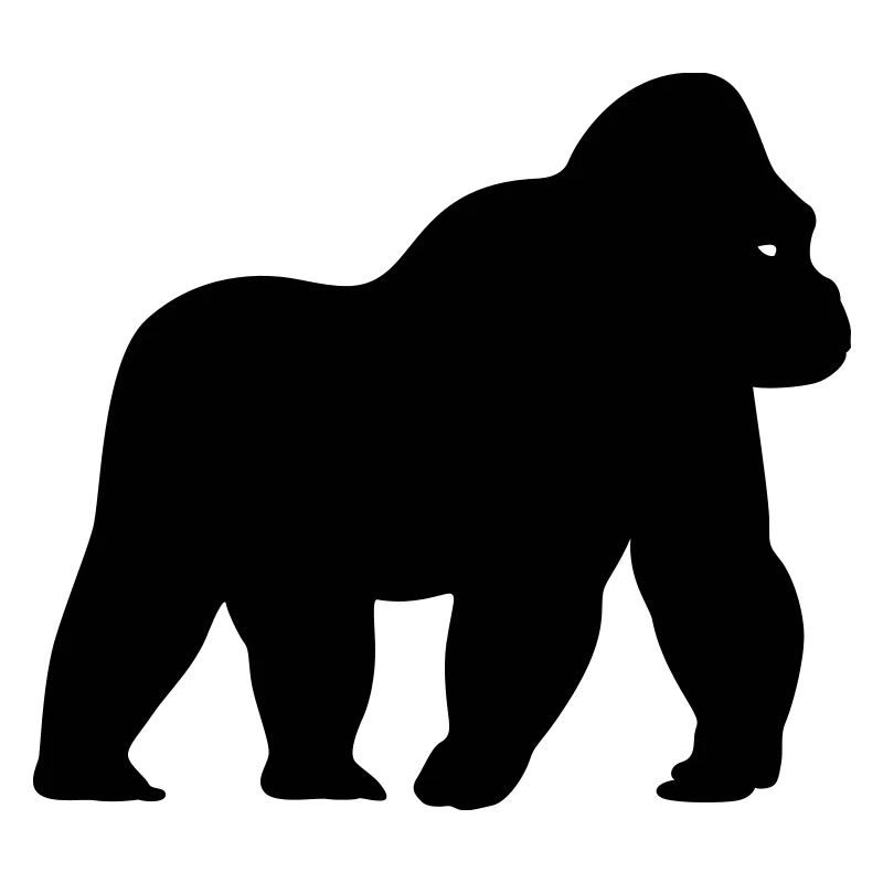 Silhouette Gorilla