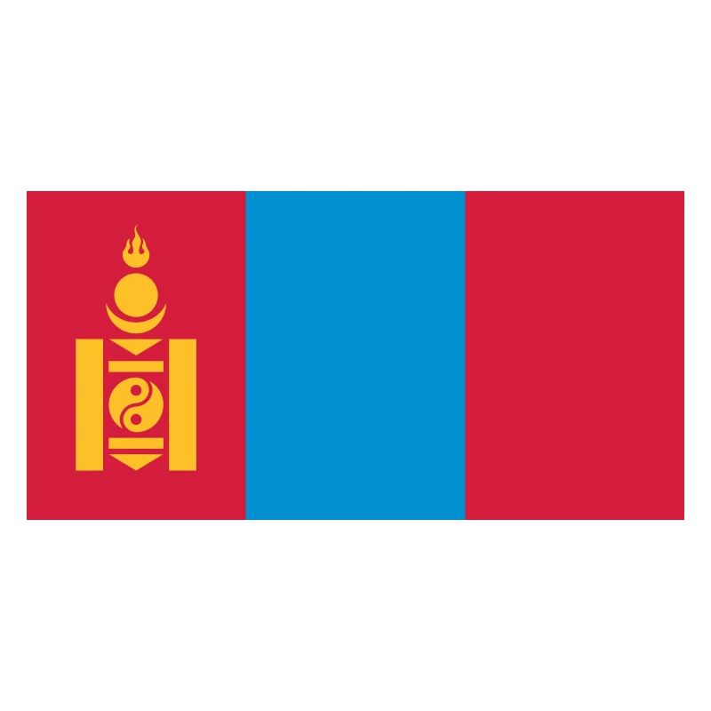 Mongolia flag / Drapeau Mongolie